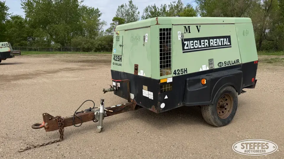 2011 Sullair 425H JD3 Air Compressor
