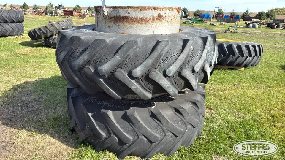 (2) BF Goodrich 20.8R38 tires Tractor-Implement Tire