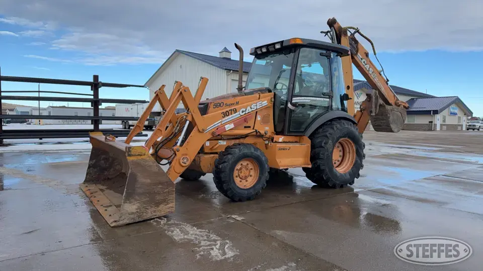 2007 Case 590 Super M Series II Loader Backhoe