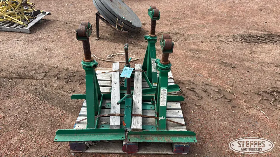 (5) Greenlee reel stands Oil and Gas-Other