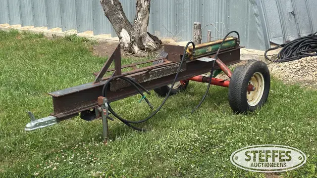Shop-built wood splitter