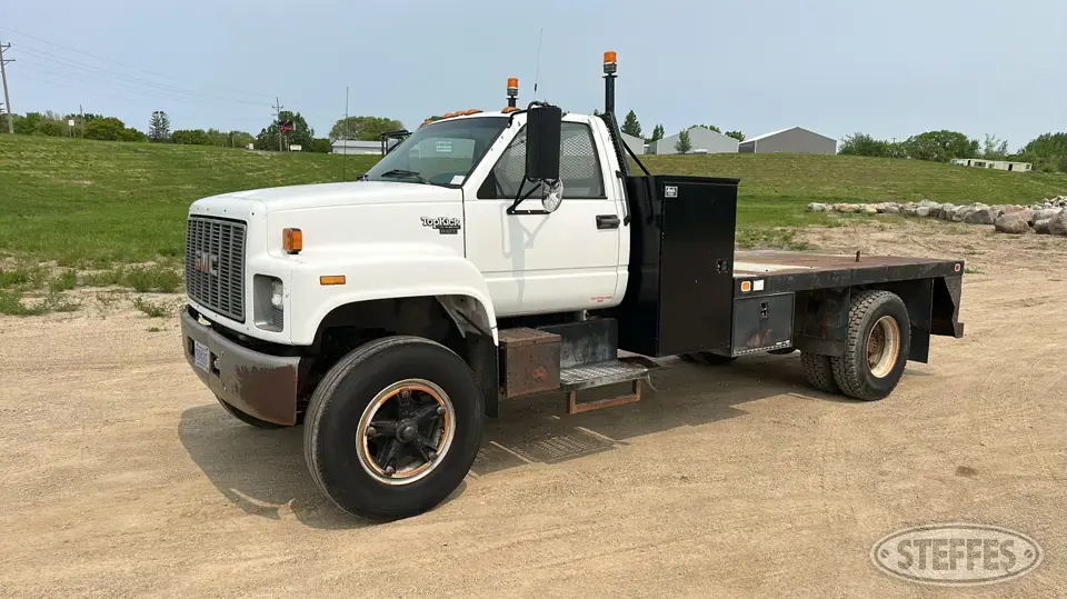 1995 GMC TopKick Flatbed Truck