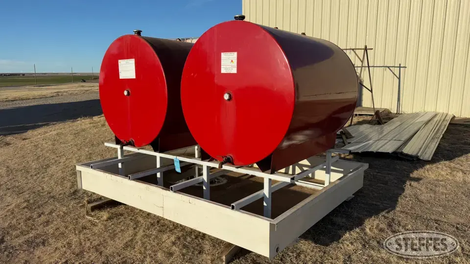 (2) 500 gal. tanks Oil and Gas Tank