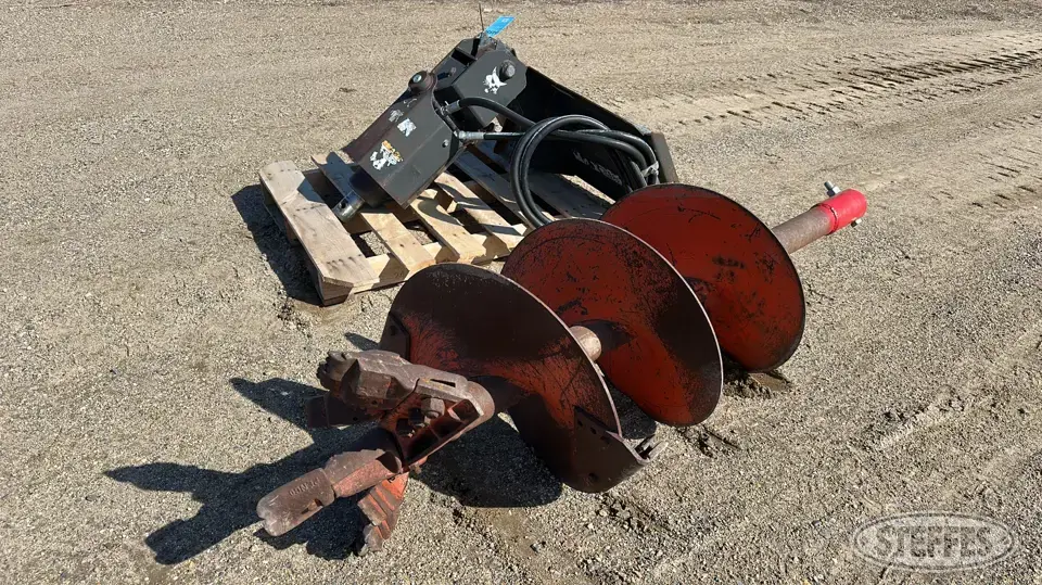 Bobcat Skid Steer Augers-Post Driver