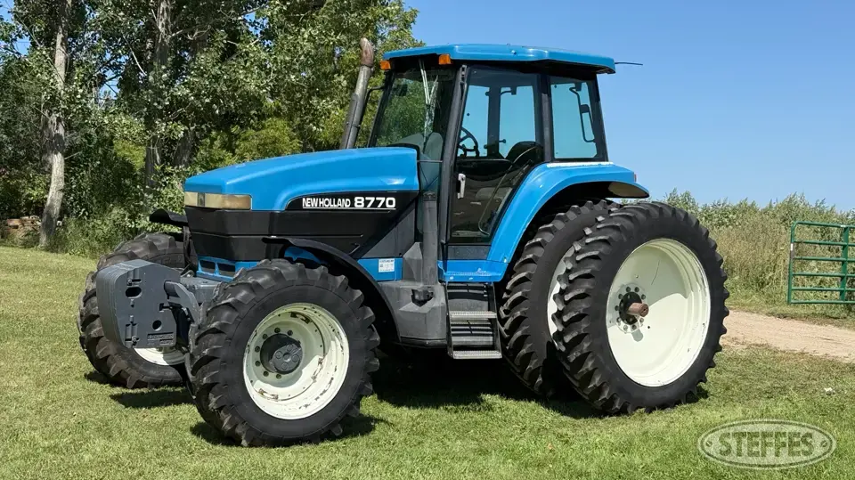 1996 Ford New Holland 8770 MFWD Tractor