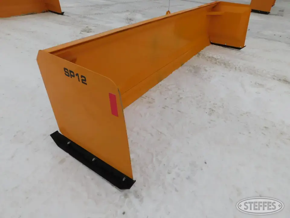 2022 Industrias America SP12 Skid Steer Snow Pushers and Snowblower