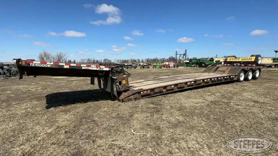 2013 Trail-Eze TE100DGWS53 Lowboy Trailer