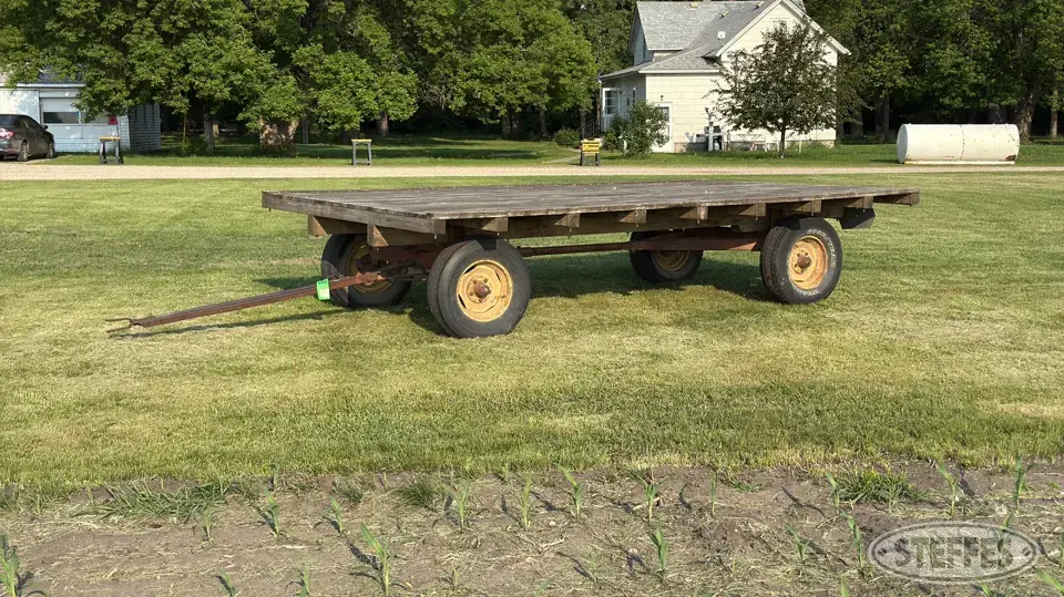 New Holland 450 Bale Transportation