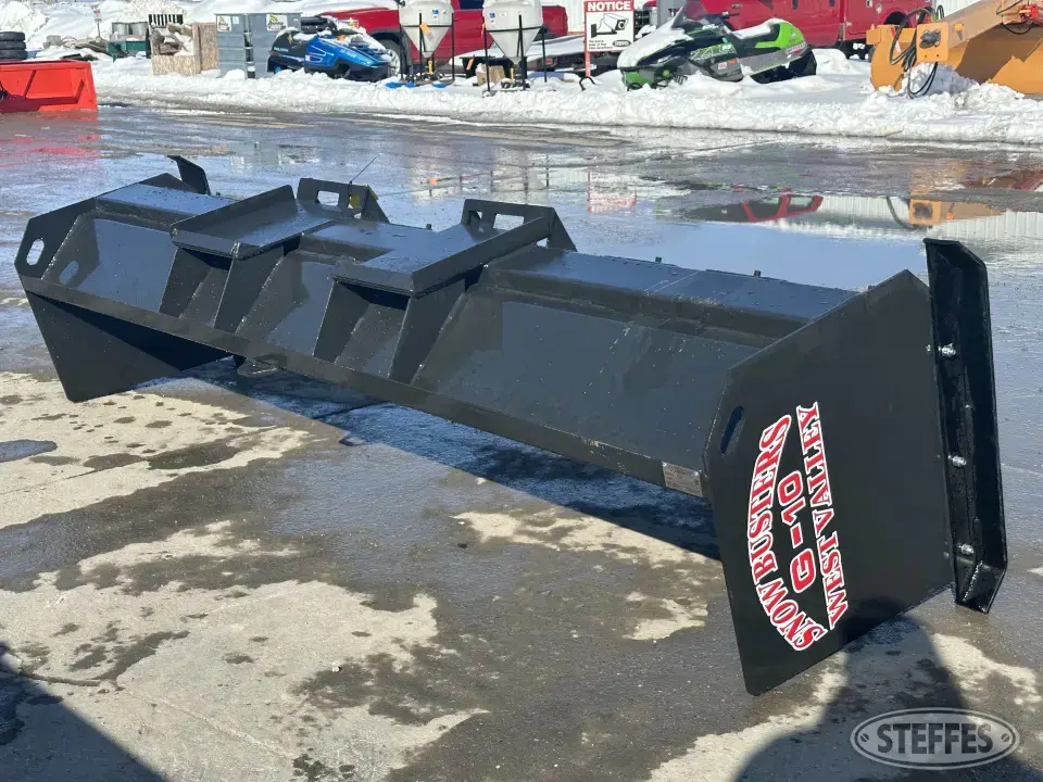2023 Industrias America G-10 Skid Steer Snow Pushers and Snowblower
