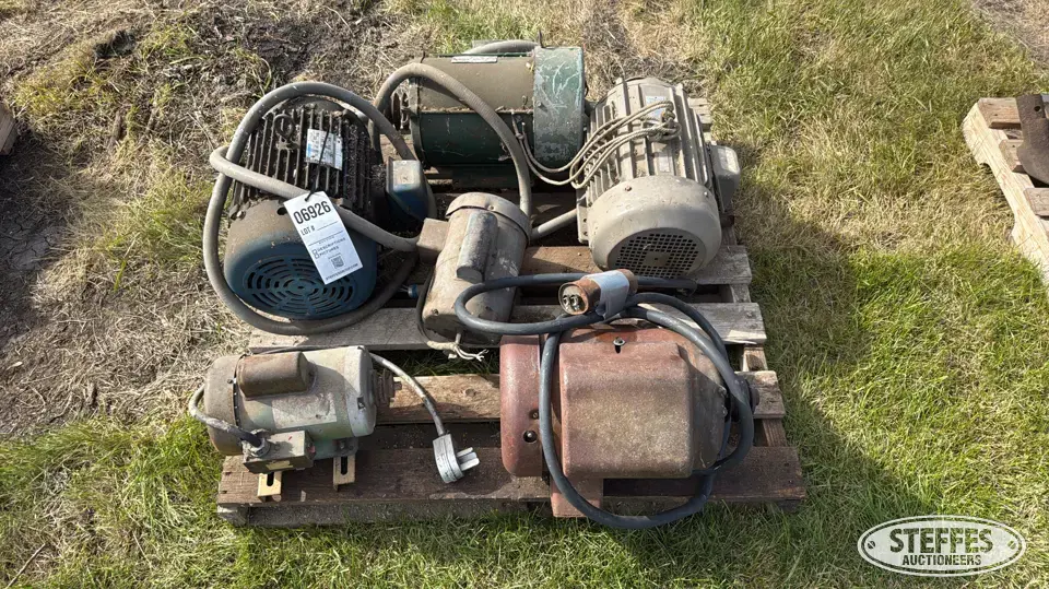 (6) Electric motors Farm Support Item