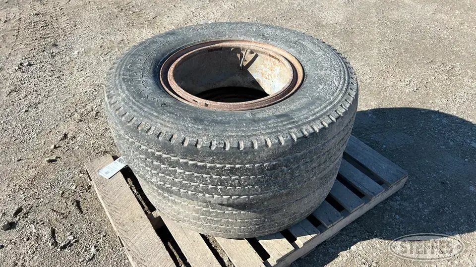 (2) 13/80R20 tires Truck Tire