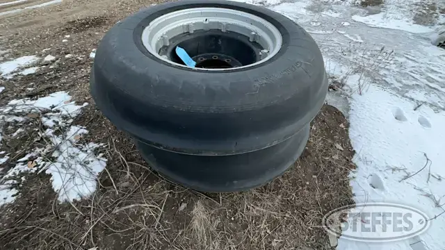 (2) Galaxy 11.25x28 single rib tires