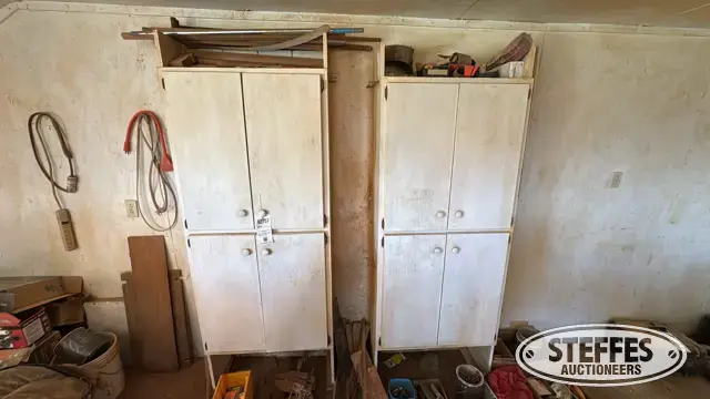 Contents of cabinets