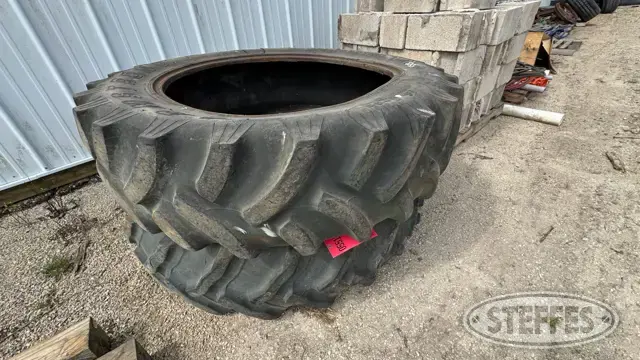 (2) Armstrong 15.5-38 tires