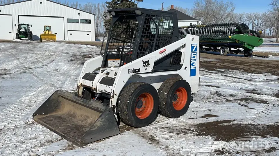 1995 Bobcat 753 Wheeled Skid Steer
