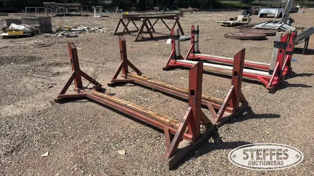 (2) Pipe cradles