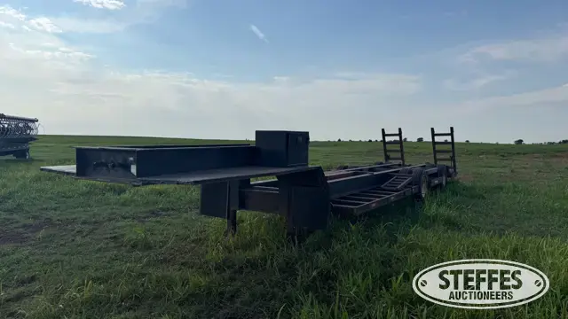 1996 Shop-built spread axle combine trailer