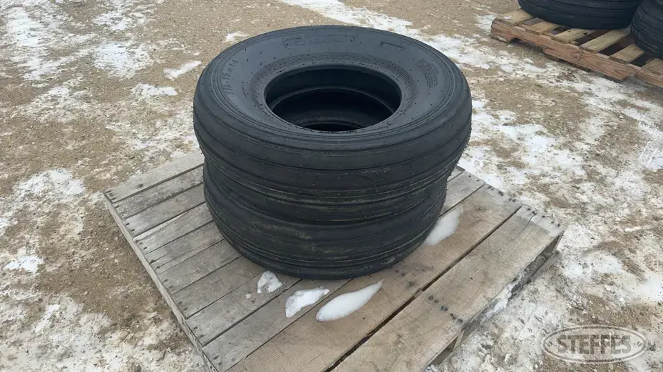 (2) Beaver 11L-15 implement tires Tractor-Implement Tire