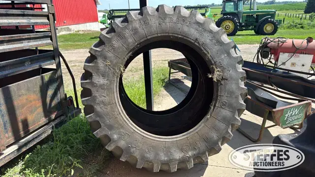 (2) Firestone 18.4R38 tires