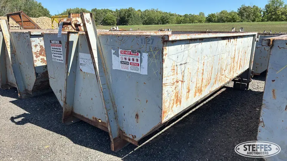 10 yd. roll-off dumpster Construction Support Item
