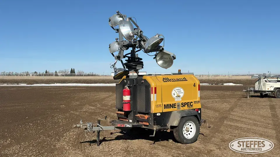 2014 Allmand Bros SHO-HD Mine Specs V Series Light Tower