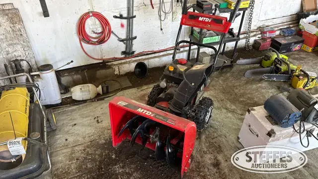 MTD self-propelled snowblower