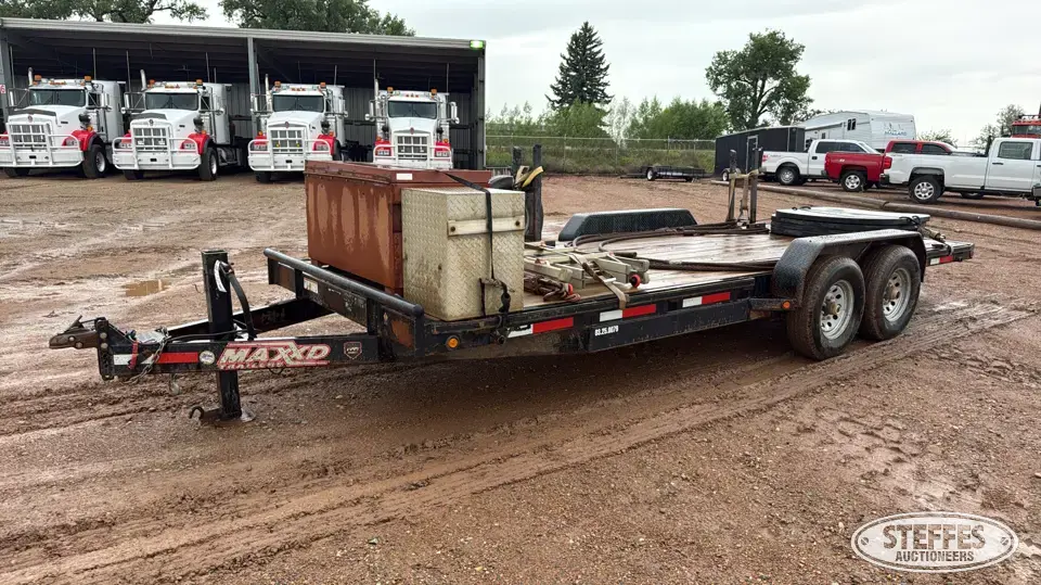 2018 Maxey Trailers Mfg. Flatbed Trailer