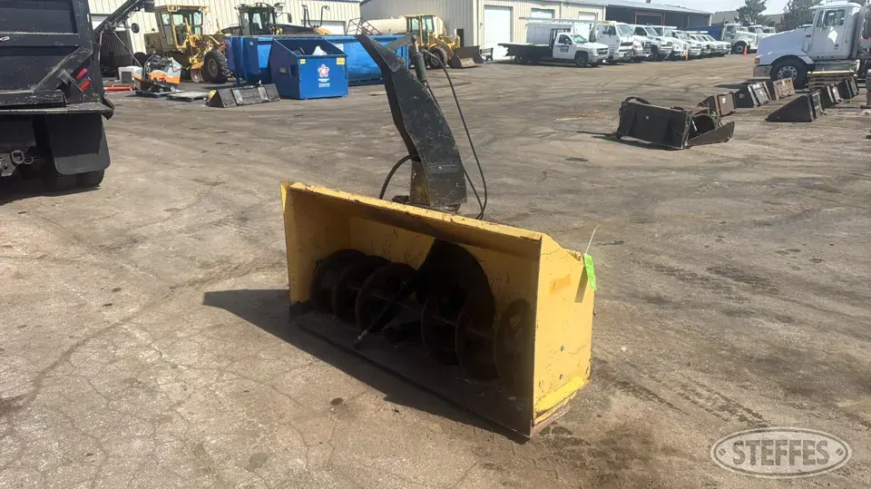 Erskine 2418 Skid Steer Snow Pushers and Snowblower