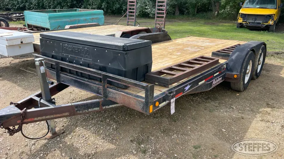 2000 Rainbow Flatbed Trailer