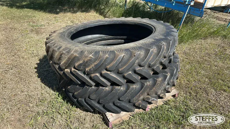 (2) Titan 380/90R46 tires Tractor-Implement Tire