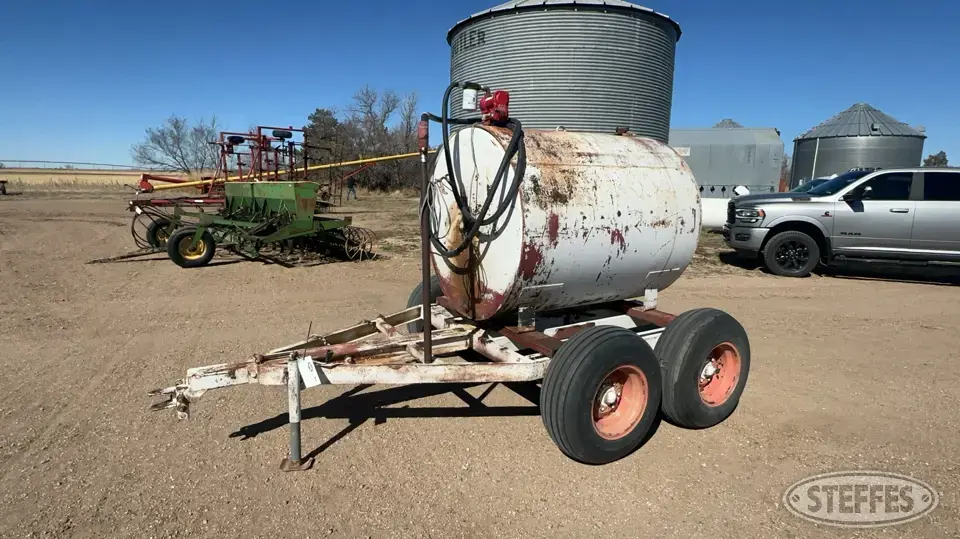Shop-Built Fuel Trailer Fuel-Lube Trailer