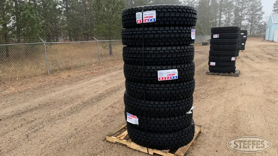(8) Kapsen HS207 11R22.5 tires Truck Tire