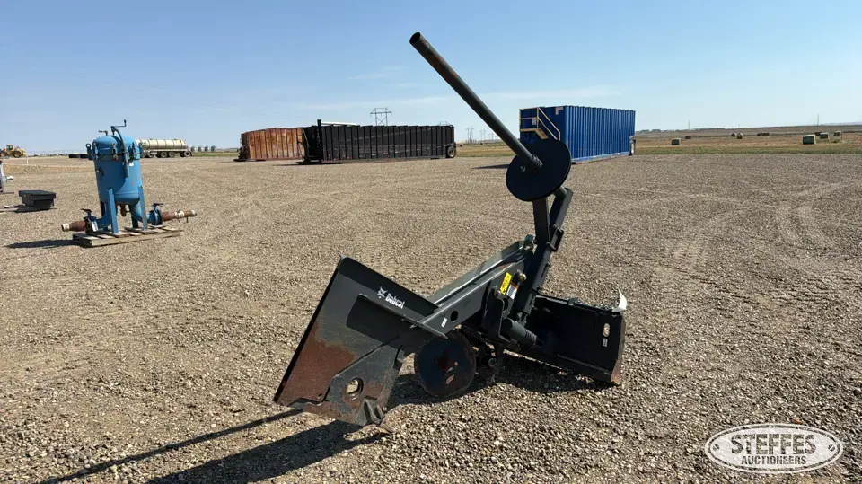 Bobcat Silt Fence Installer Skid Steer Attachments-Other