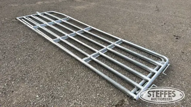 (2) 14’x48” gates