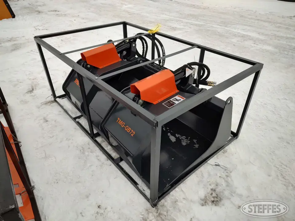 2022 TMG GB72 Skid Steer Bucket