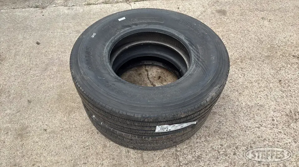 (2) Roadmaster RM185 11R22.5 tires Truck Tire