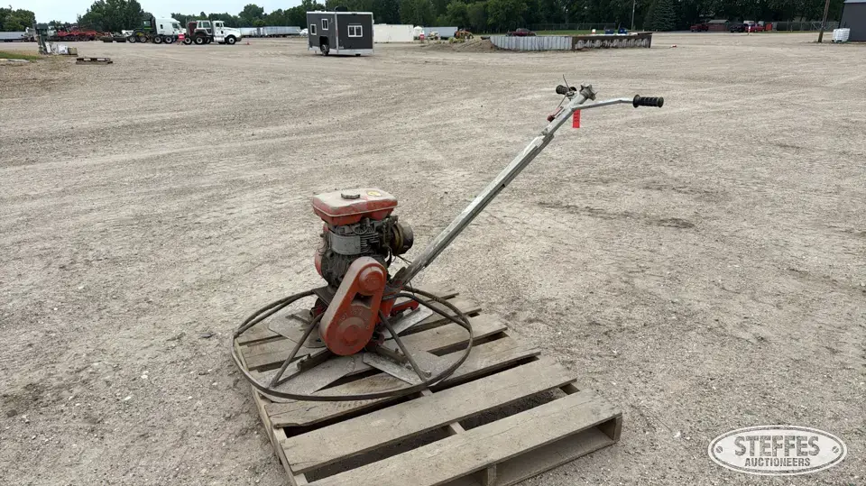 Whiteman power trowel Concrete-Other