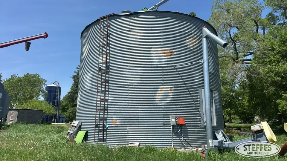 24’ grain bin