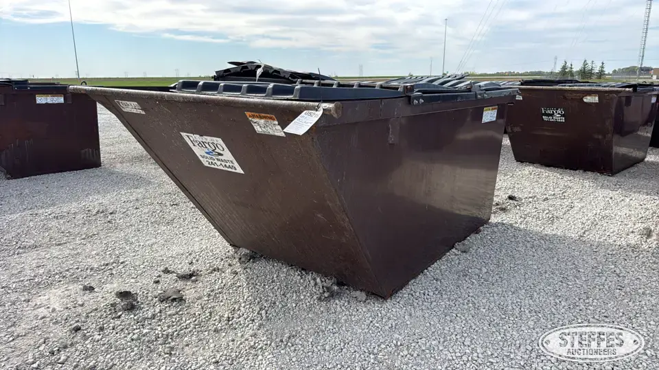 (5) 6 yd. dumpsters General Business Support Item