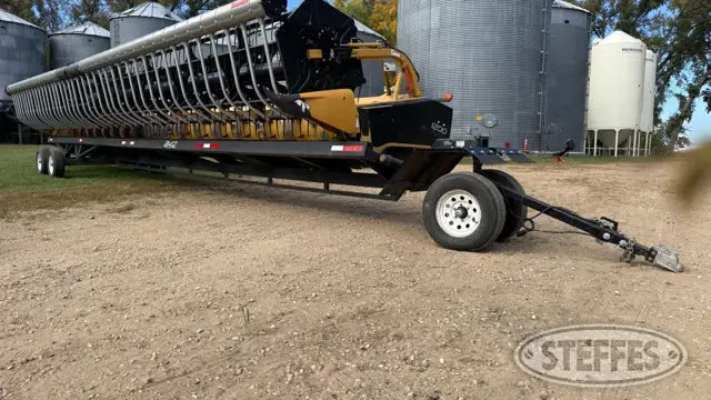 Maurer tandem axle header trailer