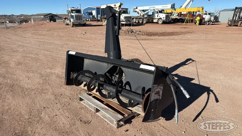 Sheyenne Tool & Mfg 600L Skid Steer Snow Pushers and Snowblower