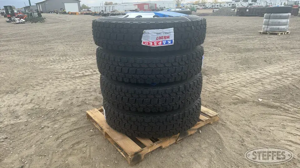 (4) Kapsen HS207 11R24.5 Tires Truck Tire