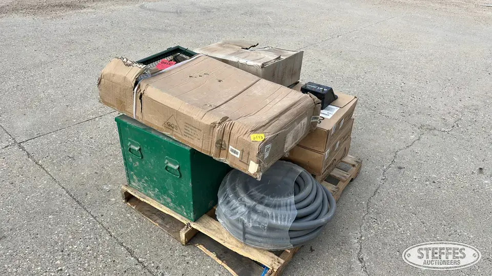 Pallet of conduit Shop Equipment-Other