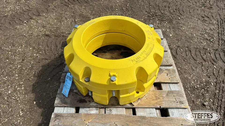 (2) John Deere wheel weights Ag Equipment Part