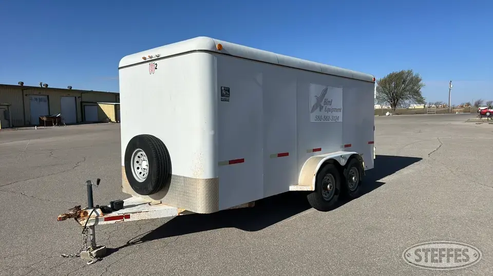 2014 W-W Trailer Mfg. Enclosed Cargo Trailer