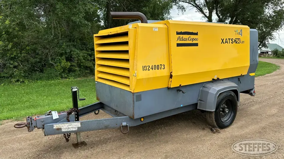 2013 Atlas Copco XATS 750 JD7 Air Compressor