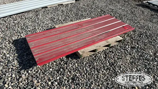 Approx. (18) steel siding sheets