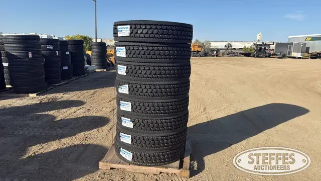 (8) Invovic FM750 11R22.5 tires