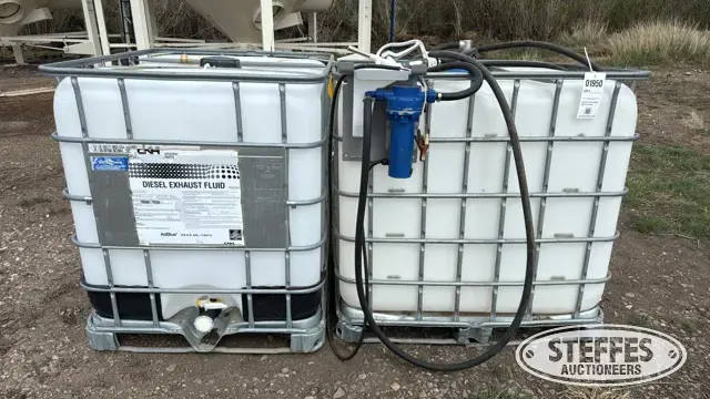 FMT DEF pump & DEF totes