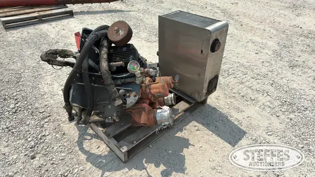 Hyd. drive pump & air compressor